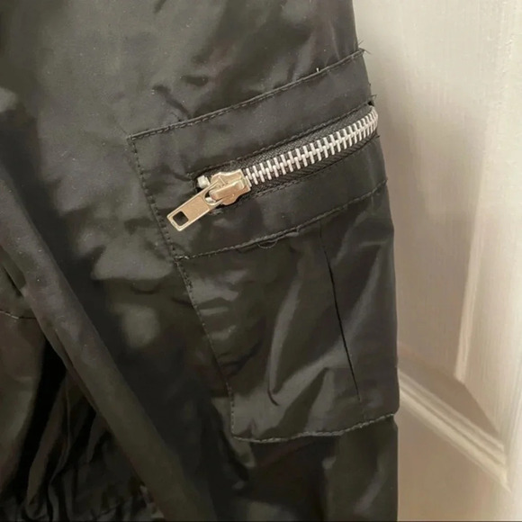 Caché Lightweight Pocket Zipper Windbreaker Rain Trench Coat XS - Picture 7 of 10